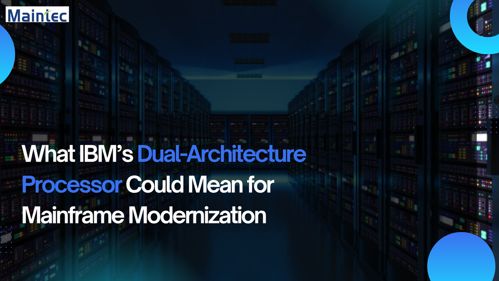 What IBM's Dual Architecture processor could mean for mainframe modernization
